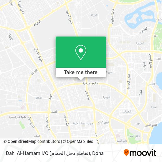 Dahl Al-Hamam I / C (تقاطع دحل الحمام) map