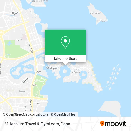 Millennium Travel  &  Flymi.com map