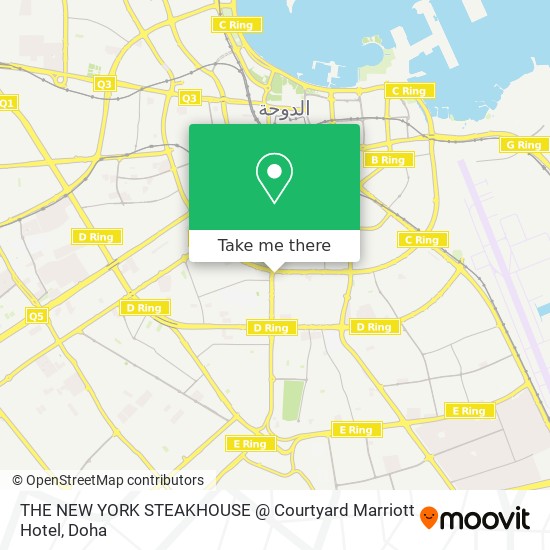 THE NEW YORK STEAKHOUSE @ Courtyard Marriott Hotel map