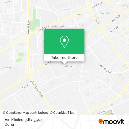 Ain Khaled (عين خالد) map
