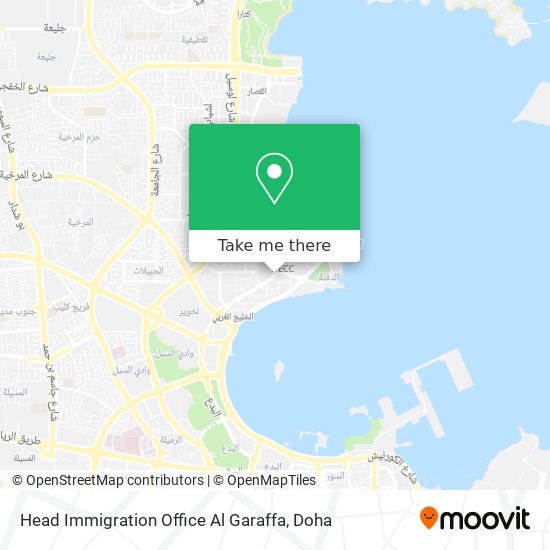 Head Immigration Office Al Garaffa map