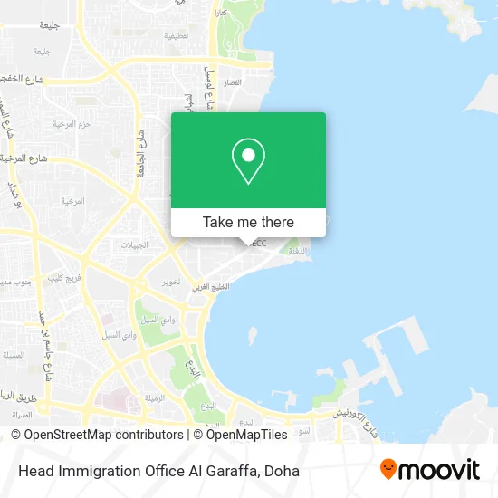 Head Immigration Office Al Garaffa map