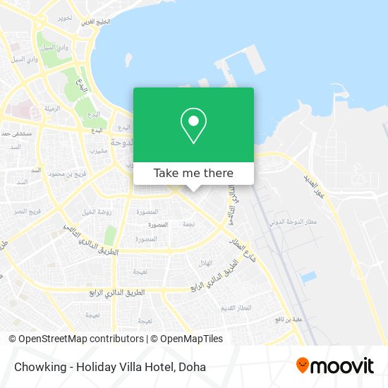 Chowking - Holiday Villa Hotel map