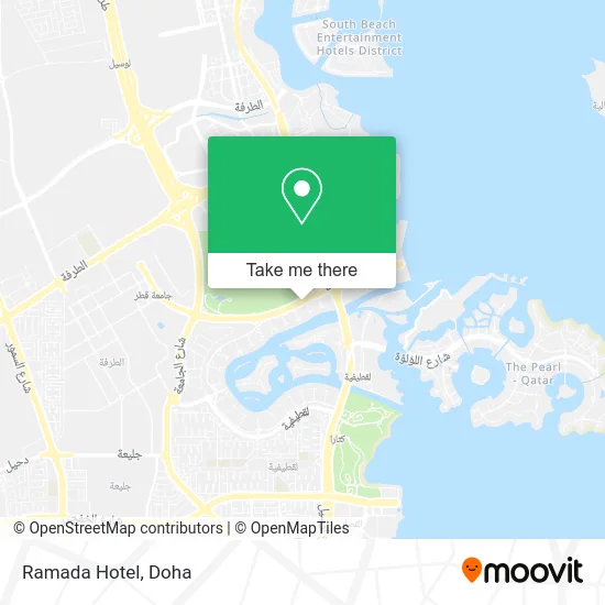 Ramada Hotel map