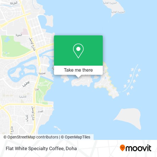 Flat White Specialty Coffee map