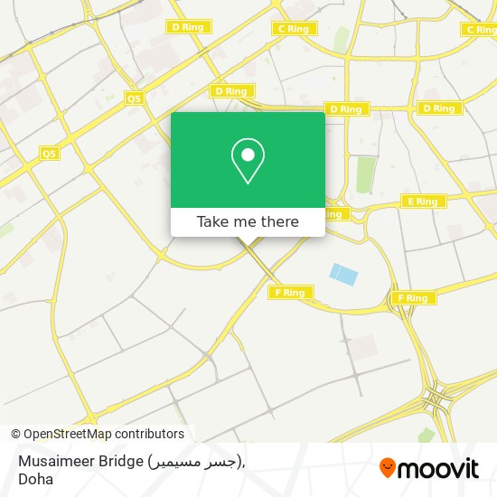 Musaimeer Bridge (جسر مسيمير) map