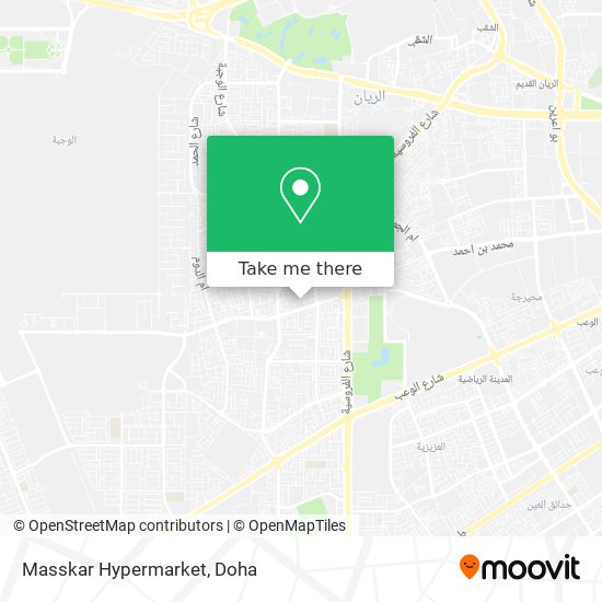 Masskar Hypermarket map