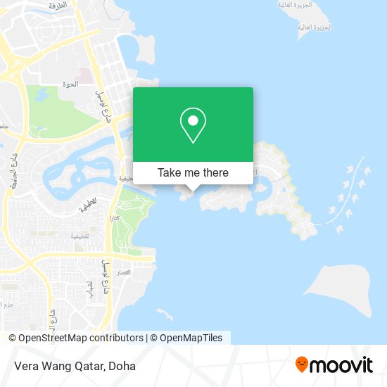 Vera Wang Qatar map