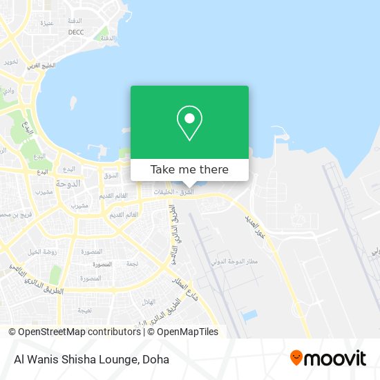 Al Wanis Shisha Lounge map