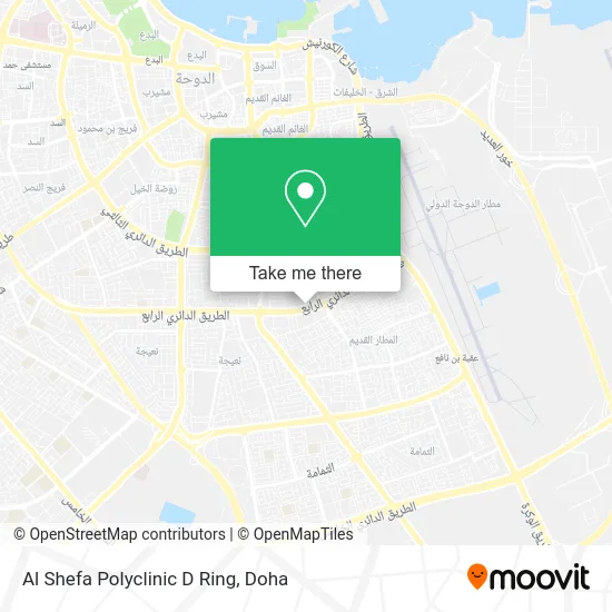 Al Shefa Polyclinic D Ring map