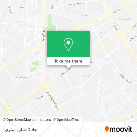 شارع سلوى map