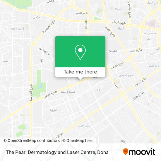 The Pearl Dermatology and Laser Centre map