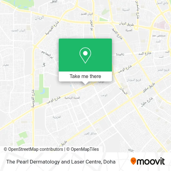 The Pearl Dermatology and Laser Centre map