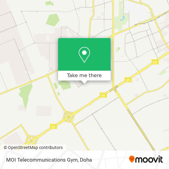 MOI Telecommunications Gym map