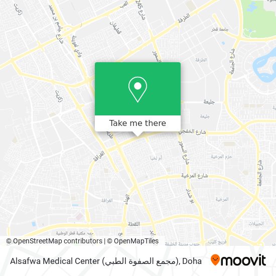 Alsafwa Medical Center (مجمع الصفوة الطبي) map
