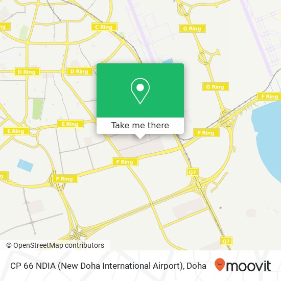 CP 66 NDIA (New Doha International Airport) map