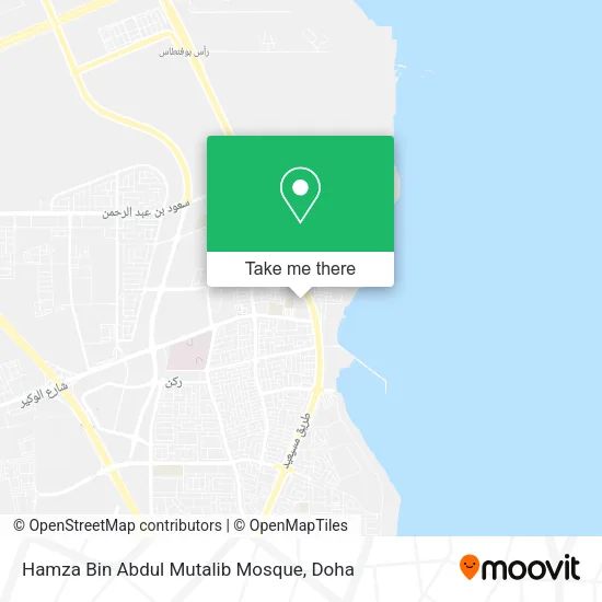 Hamza Bin Abdul Mutalib Mosque map