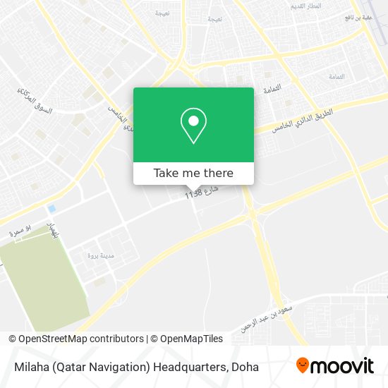 Milaha (Qatar Navigation) Headquarters map