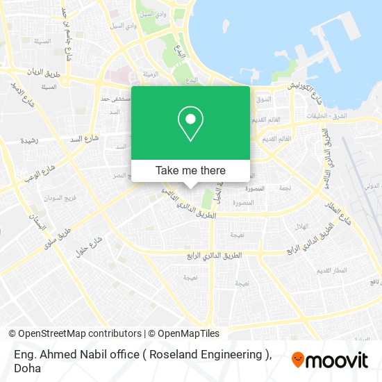 Eng. Ahmed Nabil office ( Roseland Engineering ) map
