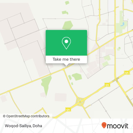 Woqod-Sailiya map
