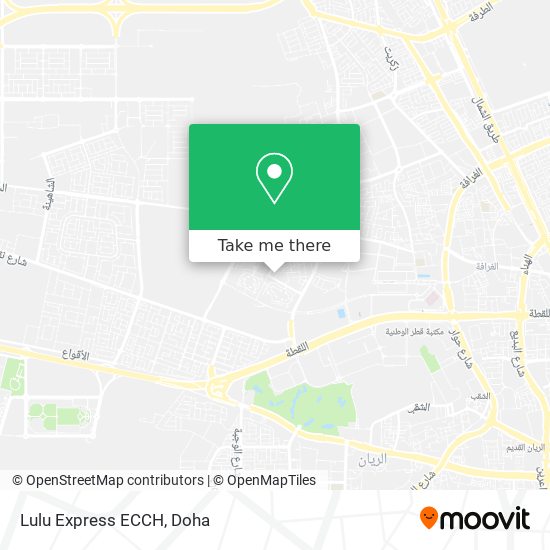 Lulu Express ECCH map