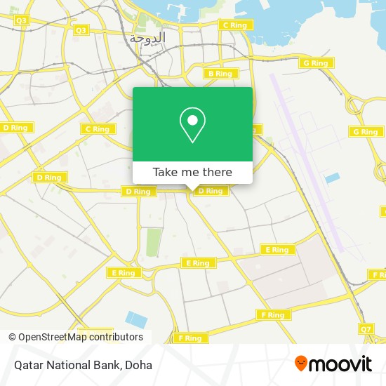Qatar National Bank map