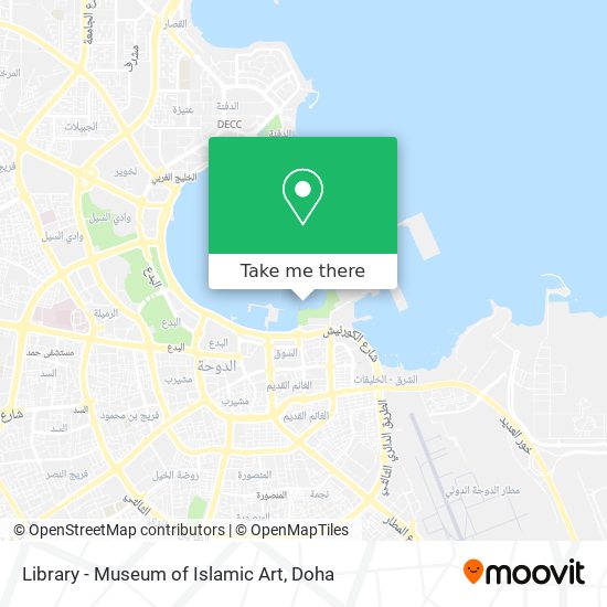 Library - Museum of Islamic Art map