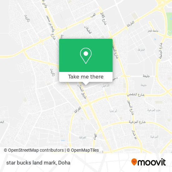 Starbucks Landmark map