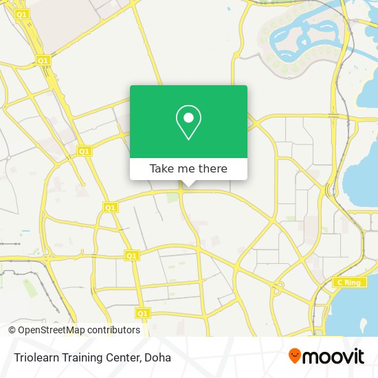 Triolearn Training Center map