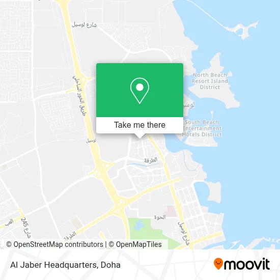 Al Jaber Headquarters map