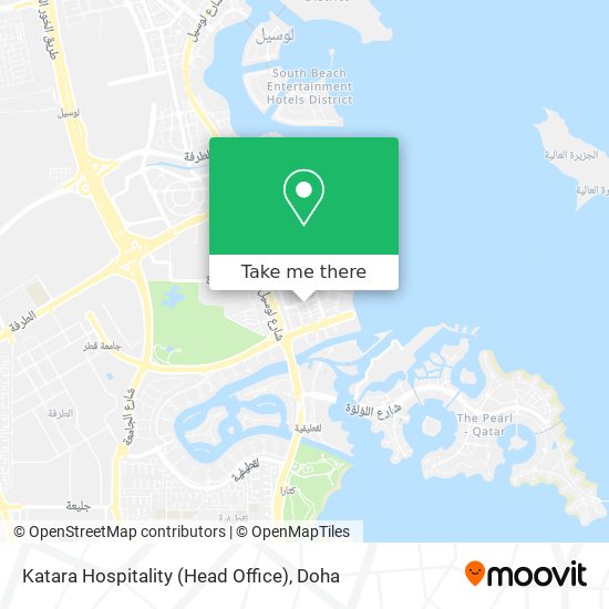 Katara Hospitality (Head Office) map