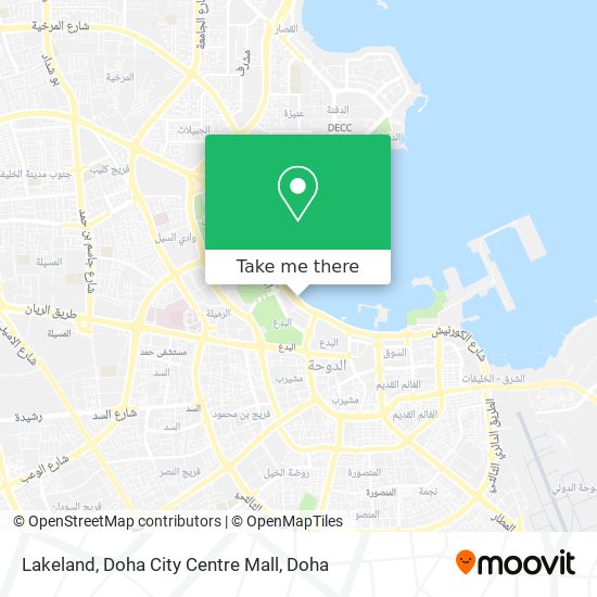 Lakeland, Doha City Centre Mall map