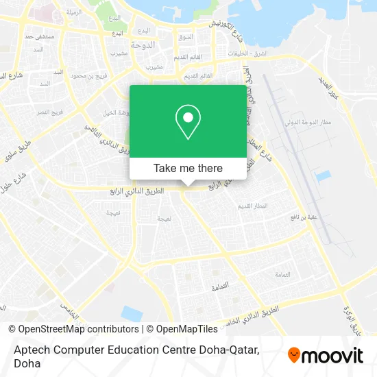 Aptech Computer Education Centre Doha-Qatar map