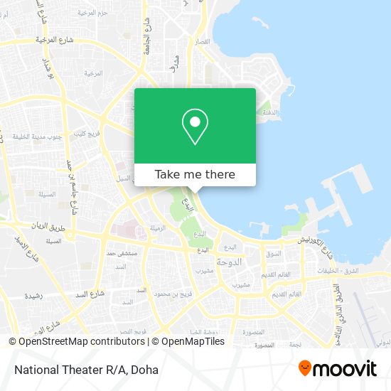 National Theater R/A map