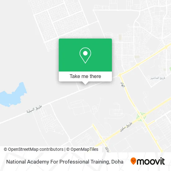 National Academy for Professional Training map