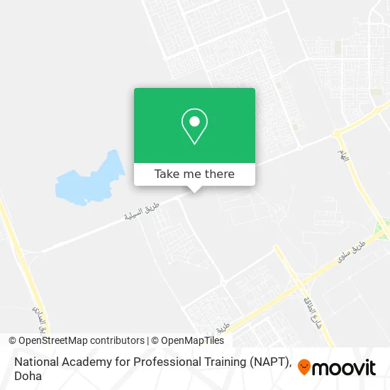 National Academy for Professional Training (NAPT) map
