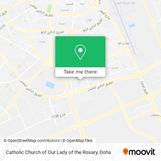 Catholic Church of Our Lady of the Rosary map