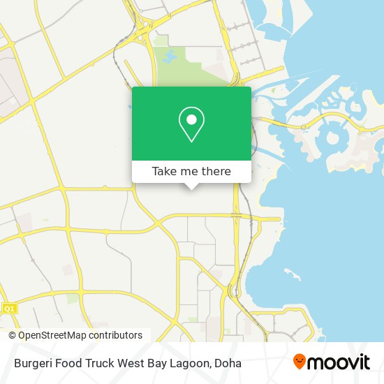 Burgeri Food Truck West Bay Lagoon map