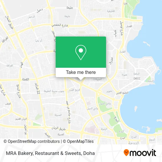 MRA Bakery, Restaurant & Sweets map