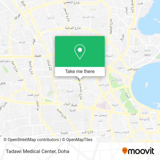 Tadawi Medical Center map