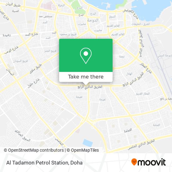 Al Tadamon Petrol Station map