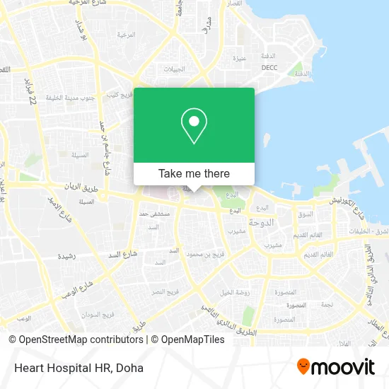 Heart Hospital HR map