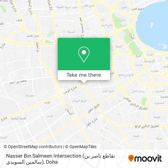 Nasser Bin Salmeen Intersection (تقاطع ناصر بن سالمين السويدي) map