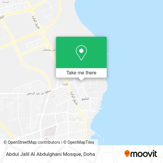 Abdul Jalil Al Abdulghani Mosque map