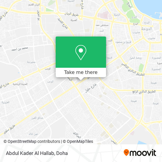 Abdul Kader Al Hallab map