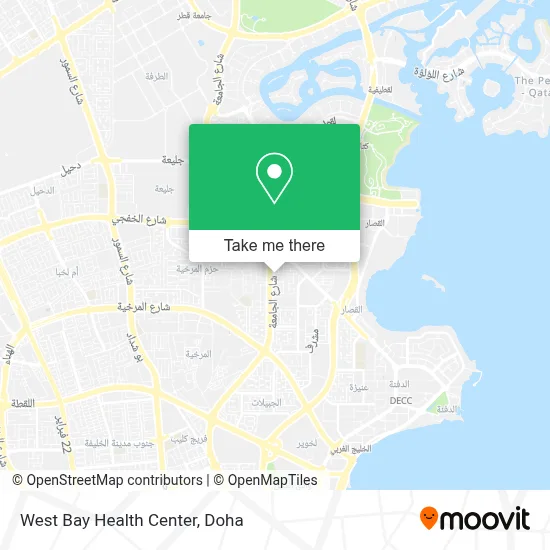 West Bay Health Center map
