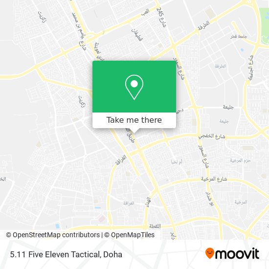 5.11 Five Eleven Tactical map