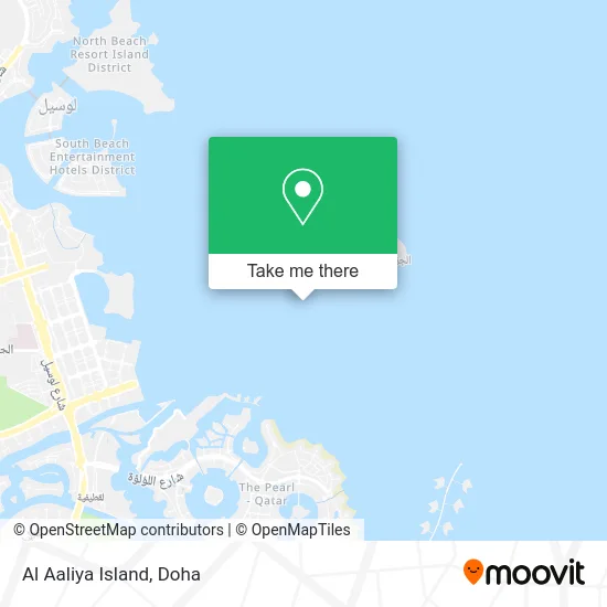 Al Aaliya Island map