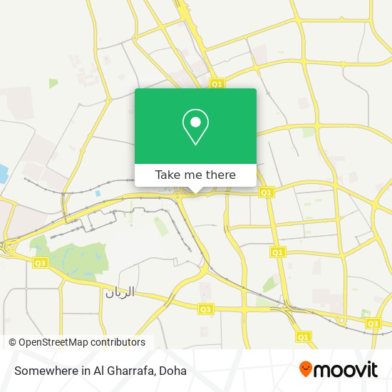 Somewhere in Al Gharrafa map