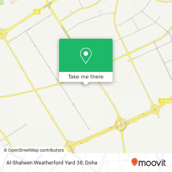 Al-Shaheen Weatherford Yard 38 map
